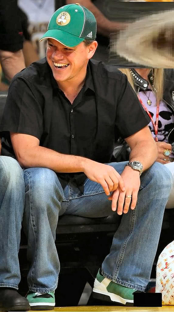 Matt Damon watch Часы Мэтта Деймона